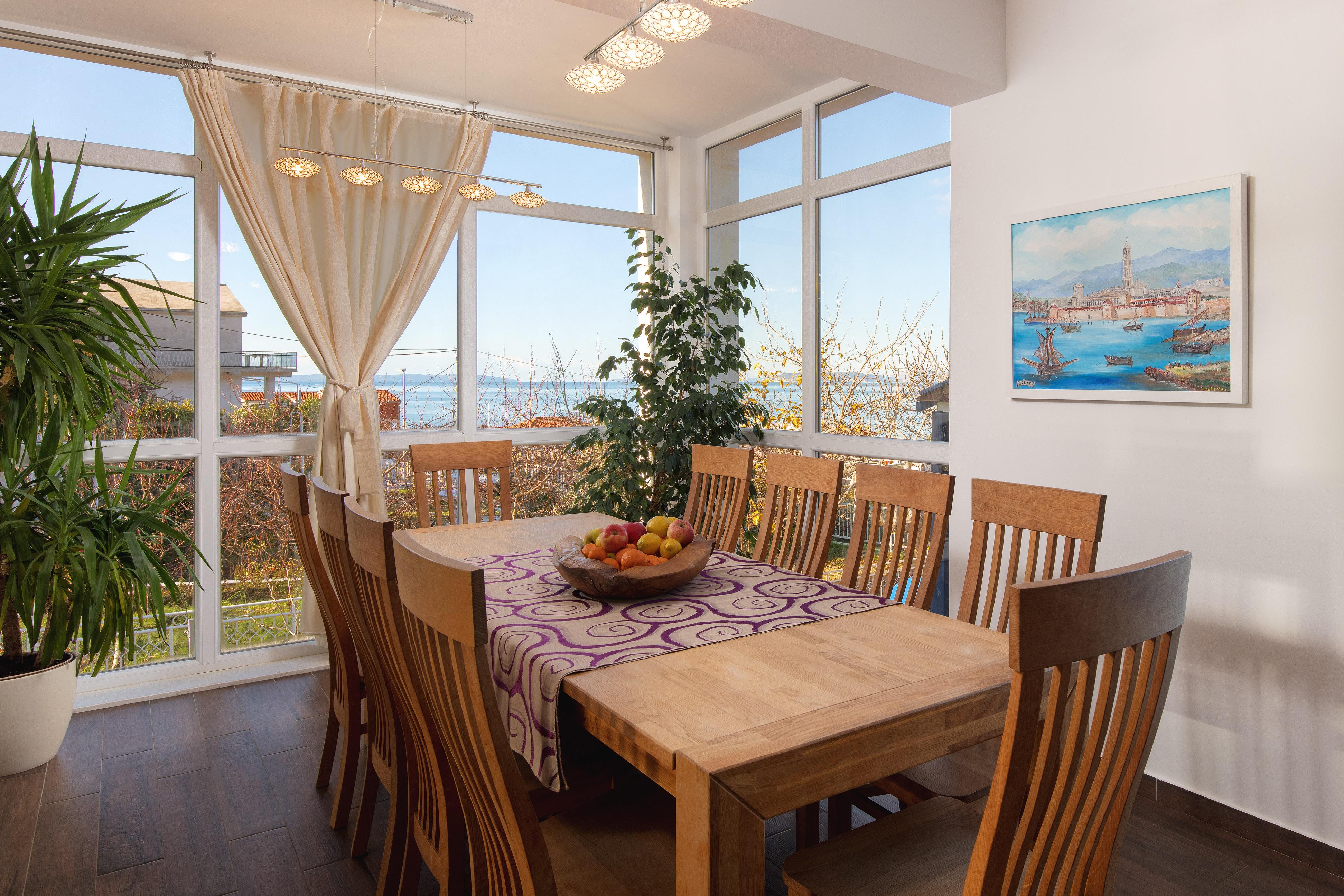 Villa Mermaid Your Croatian Haven With Luxury Pool And Scenic Views Podstrana Bagian luar foto